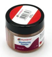 AV0018 Humbrol Weathering Powder 45ml - Light Rust